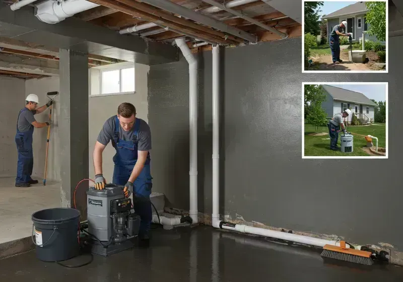 Basement Waterproofing and Flood Prevention process in Mackinaw, IL